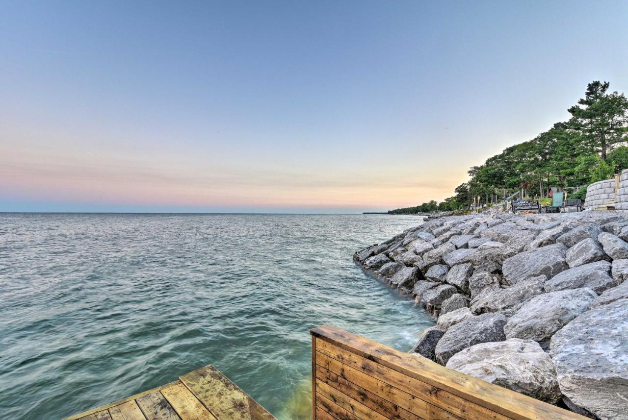 East Tawas Cabin With Lake Huron Access And Views Exterior foto